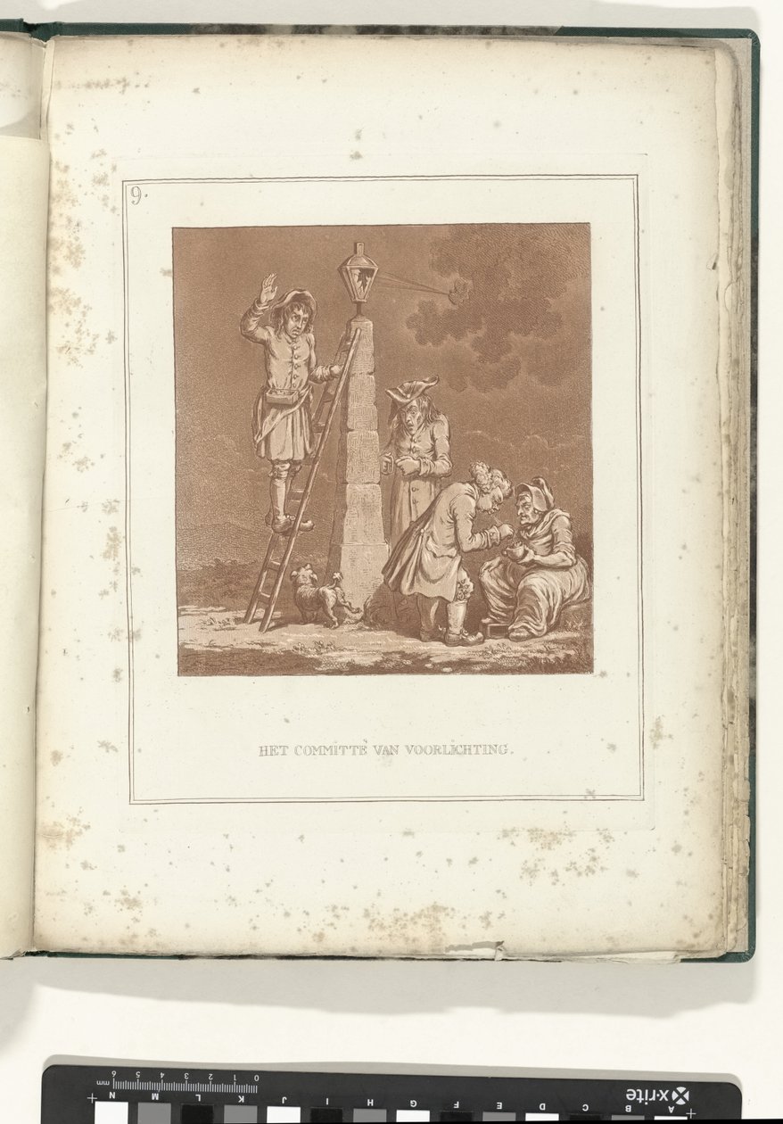 Comité de Informação, 1795
O Comité de Informação (título sobre o objecto)
Hollandia Regenerata (título da série) de James Gillray (possibly)