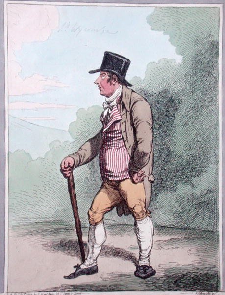 Elegance Democratique, publicado por Hannah Humphrey em 1799 (gravura colorida à mão) de James Gillray