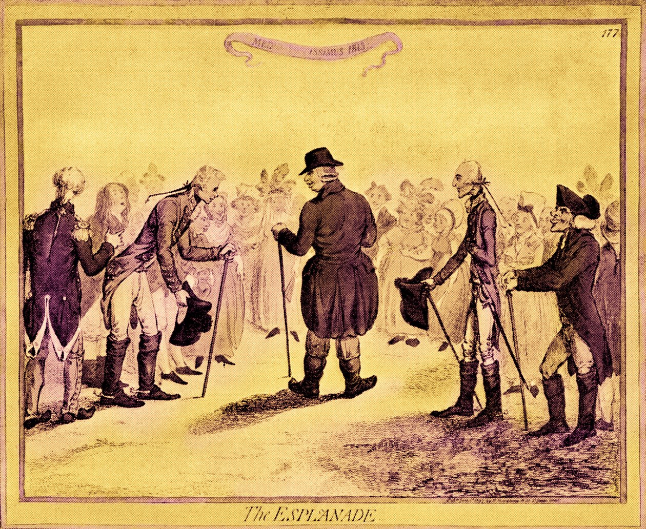 George III - caricatura de James Gillray