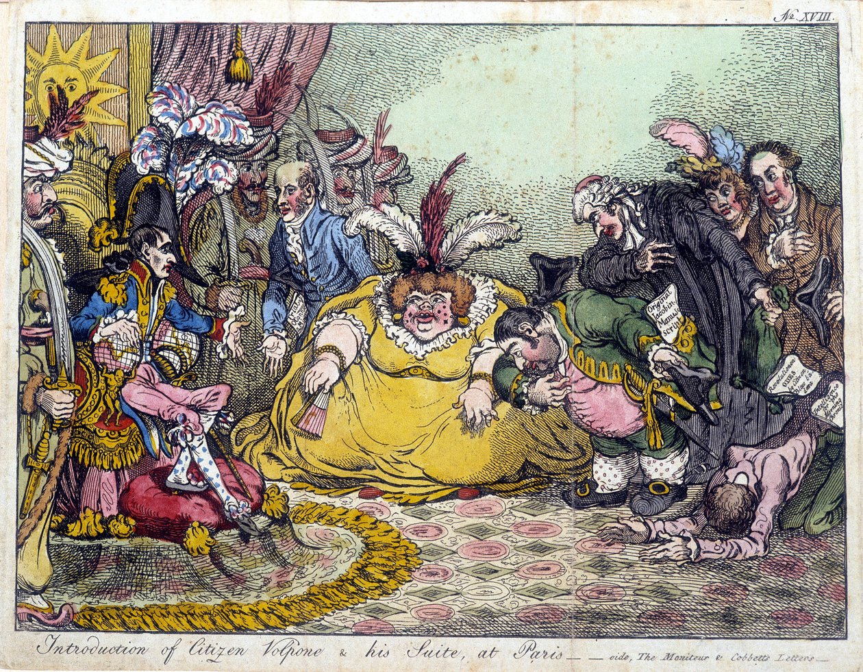 Introdução de Citizen Volpone e sua suite, em Paris "(Napoleon Bonaparte; Arthur O