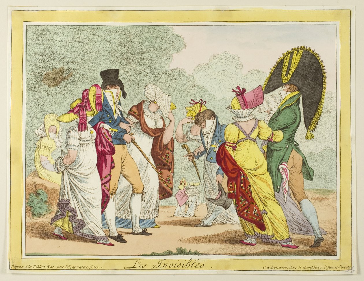 Os invisíveis de James Gillray