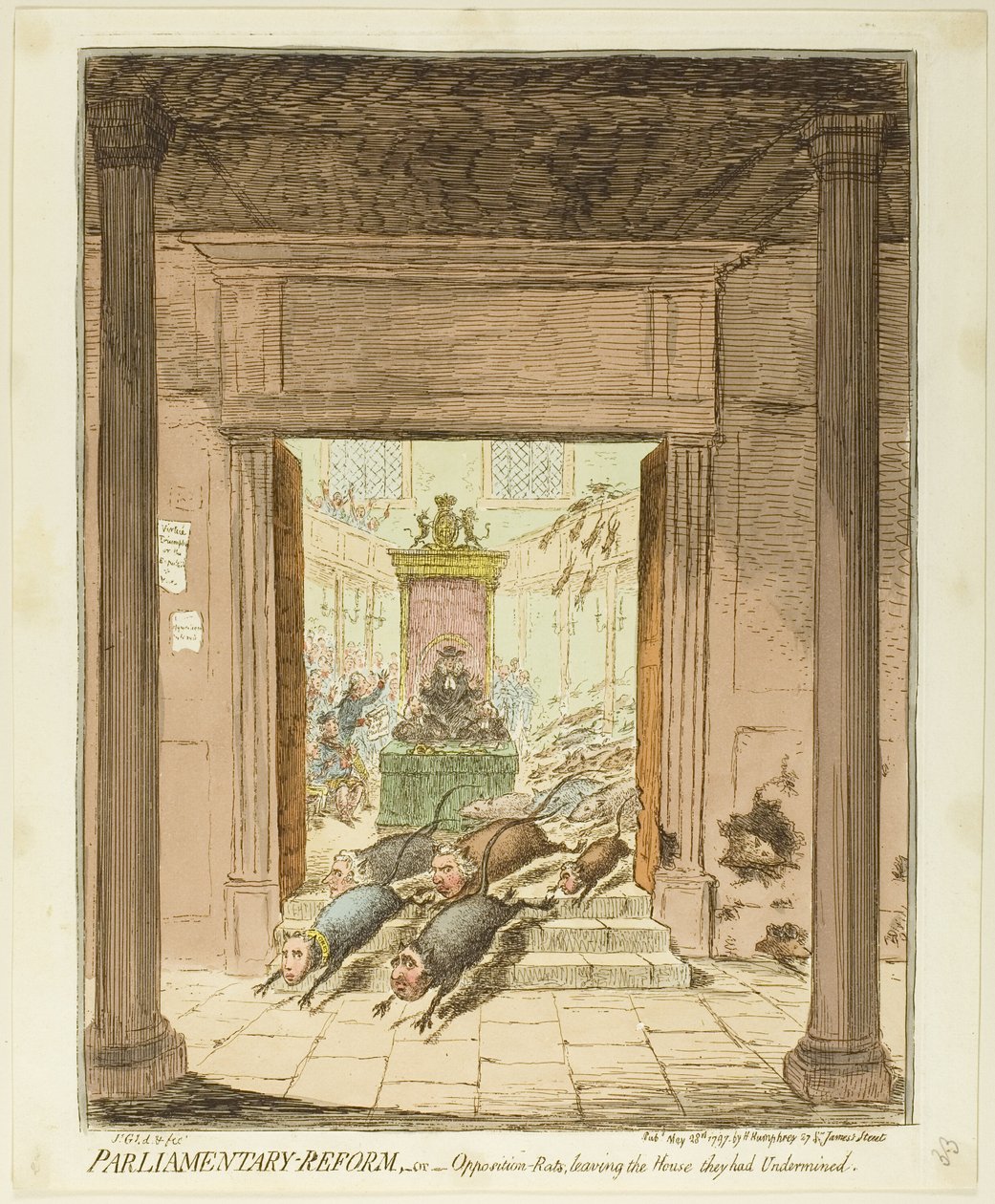 Reforma parlamentar de James Gillray