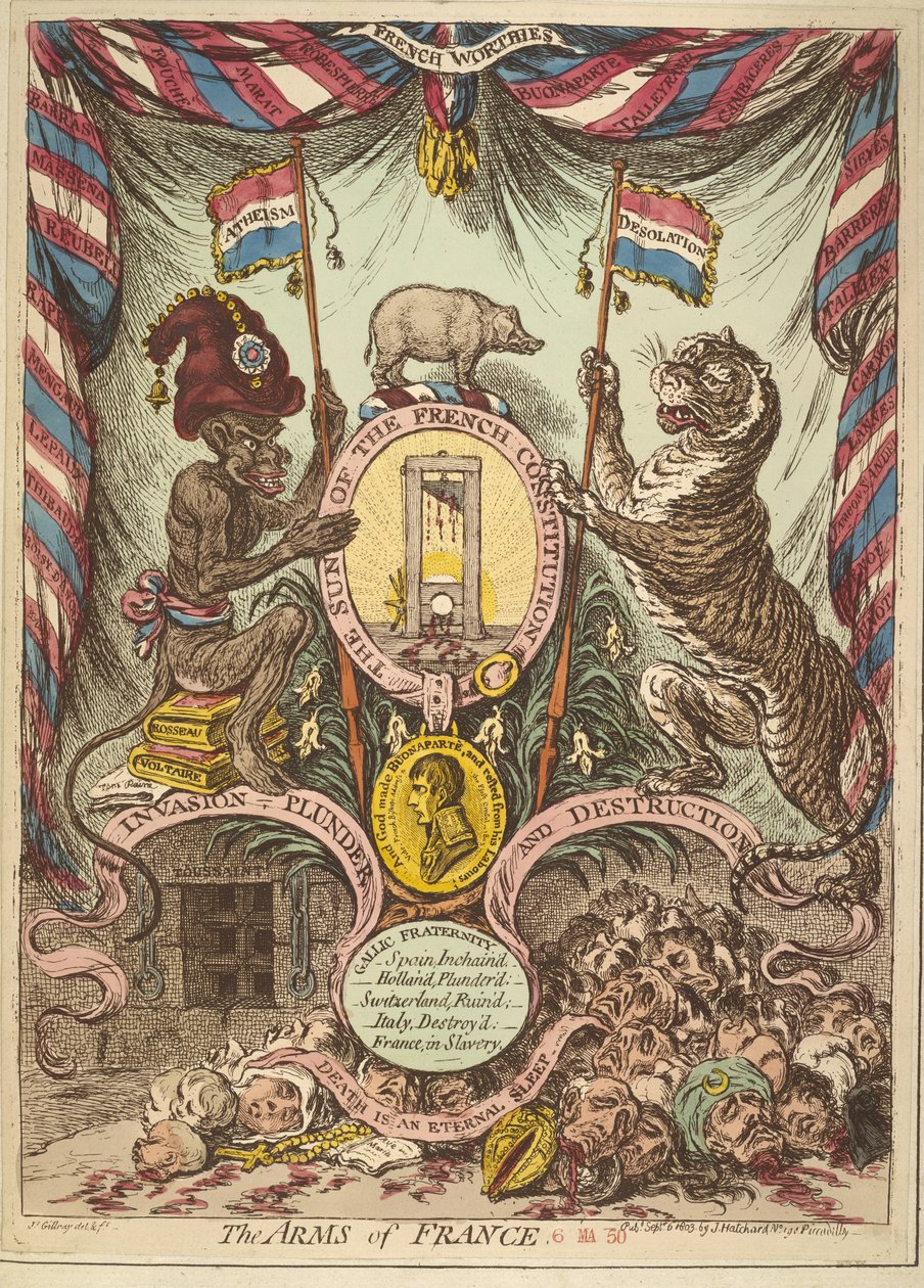 The Arms of France, ilustração de 