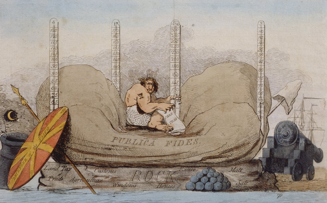 O Incubus 1784 (gravura colorida à mão) de James Gillray