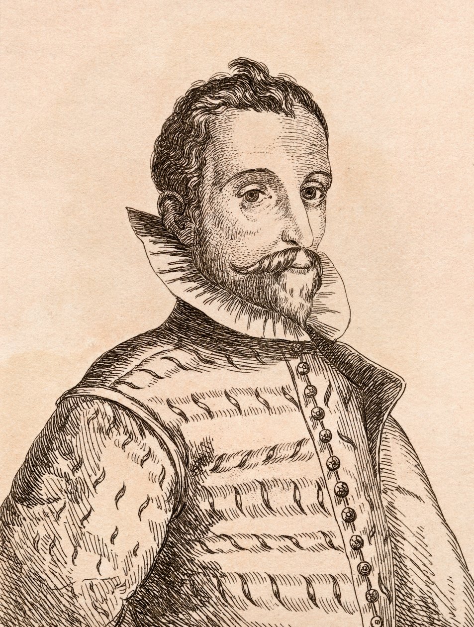 Joris Hoefnagel, ilustração de &39;75 retratos de pintores célebres de originais autênticos &39;, publicado em Londres, 1817 de James Girtin