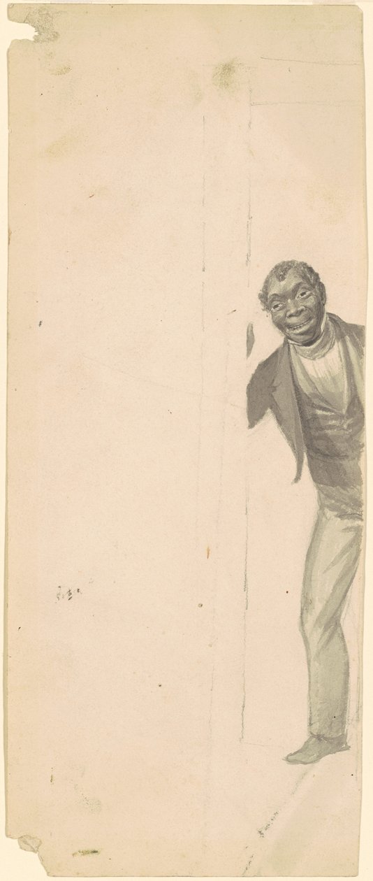 Homem em uma porta de James Goodwyn Clonney
