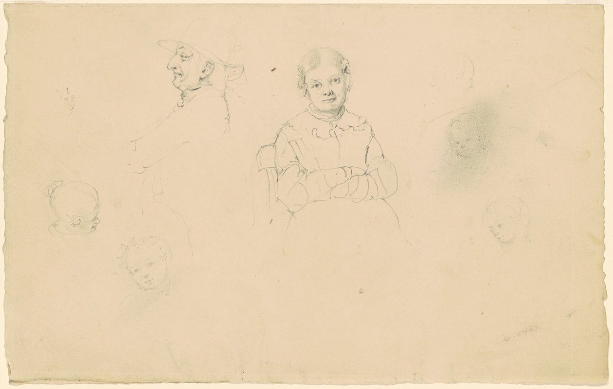 Estudos de Figuras de James Goodwyn Clonney