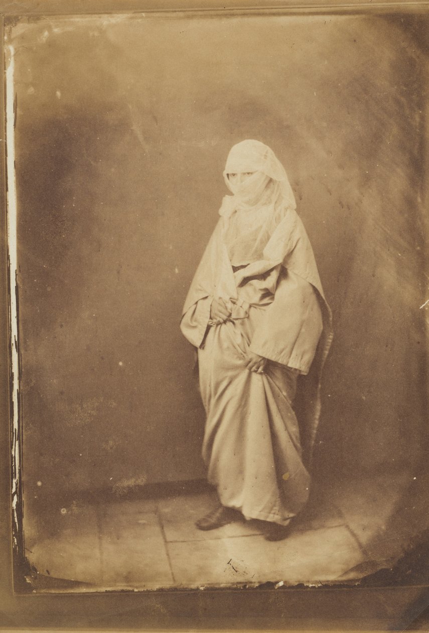 Retrato de uma mulher,c. 1855 (foto) de James Graham