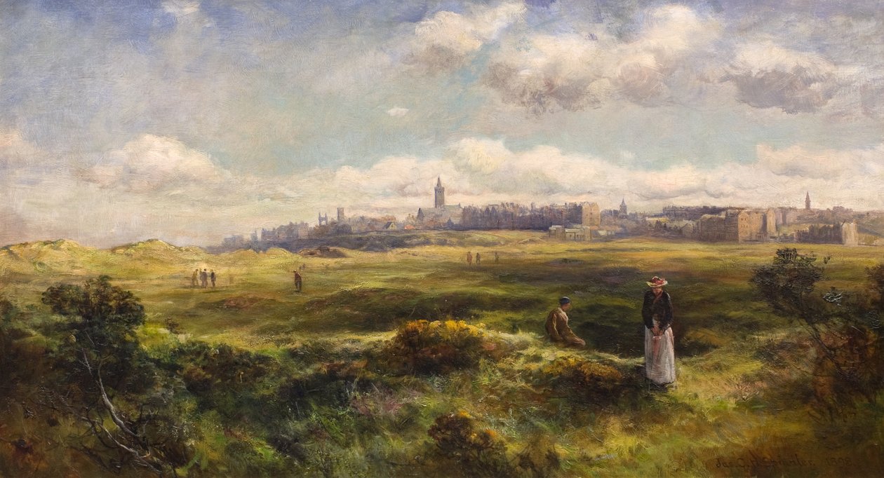 St Andrews do Campo de Golfe de James Gustavus Hope Spindler