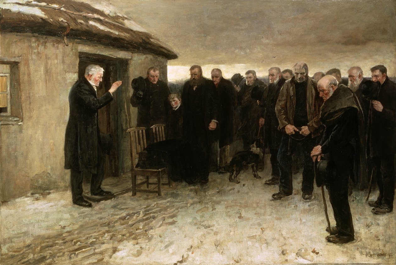 Um funeral nas Terras Altas de James Guthrie