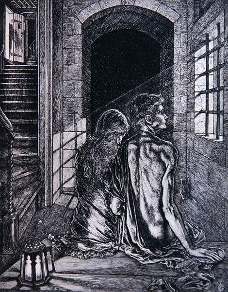 Aspiração (gravura) de James Guthrie