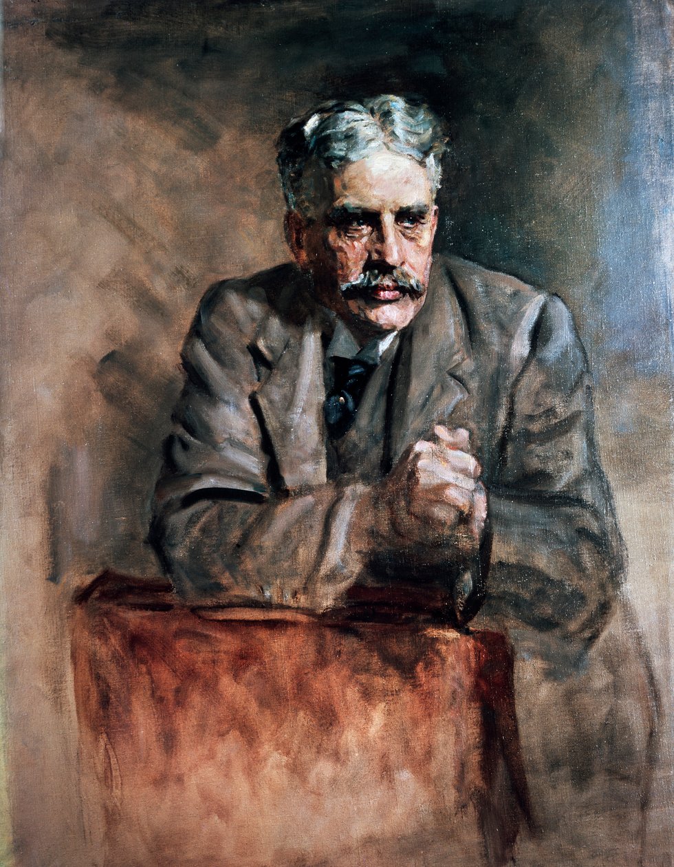 Retrato de Robert Laird Borden (Grand-Pre de James Guthrie