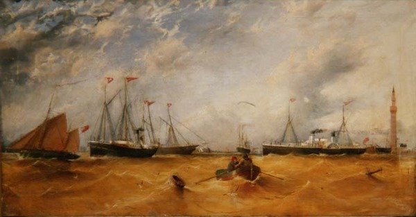 Transporte no norte do porto de Grimsby de James H. Wheldon