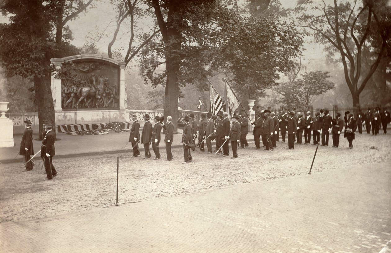 Dedicação do Memorial a Robert Gould Shaw e ao 50º Regimento de Massachusetts, Boston, 31 de Maio de James H. and Miller William J. Smith