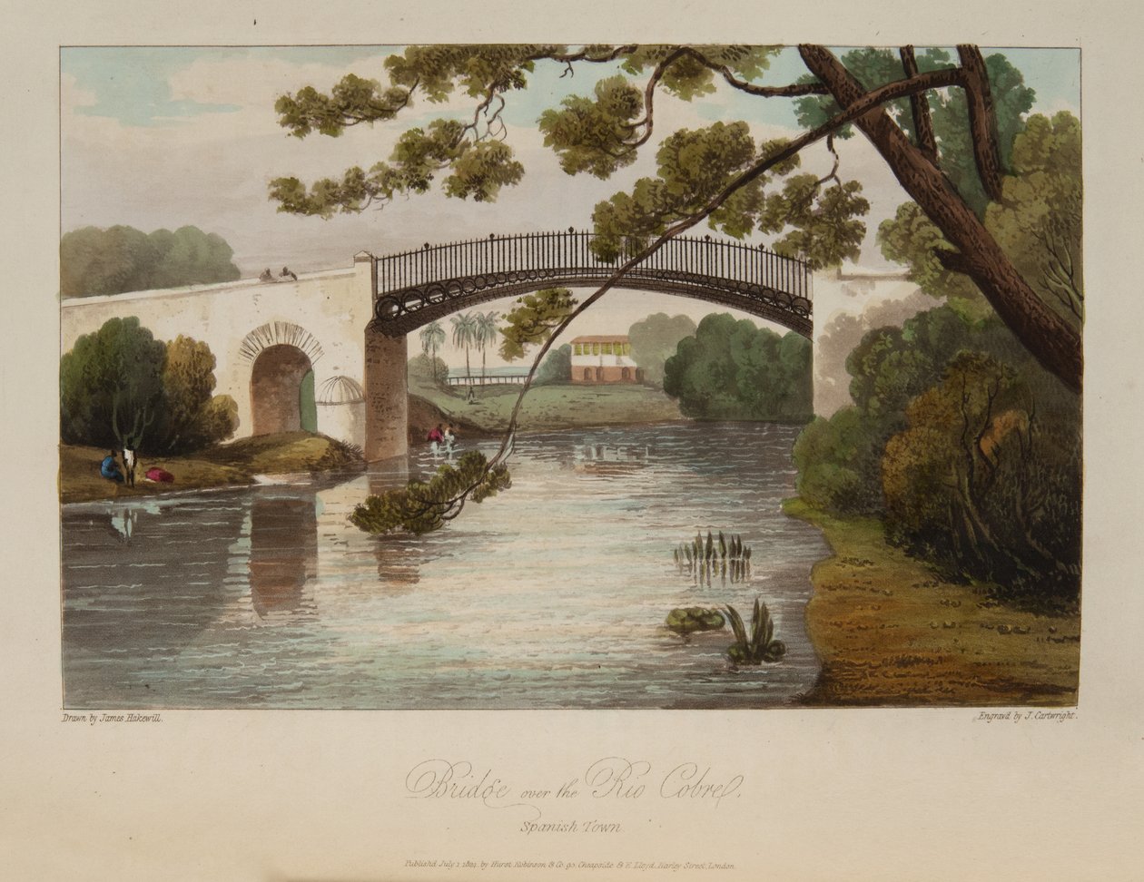 Ponte sobre o Rio Cobrel de James Hakewill