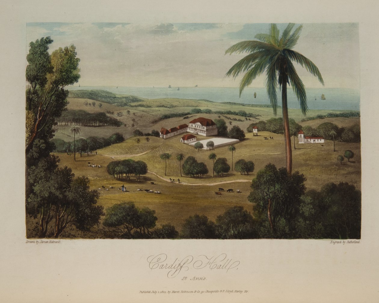 Cardiff Hall, St. Anns de James Hakewill