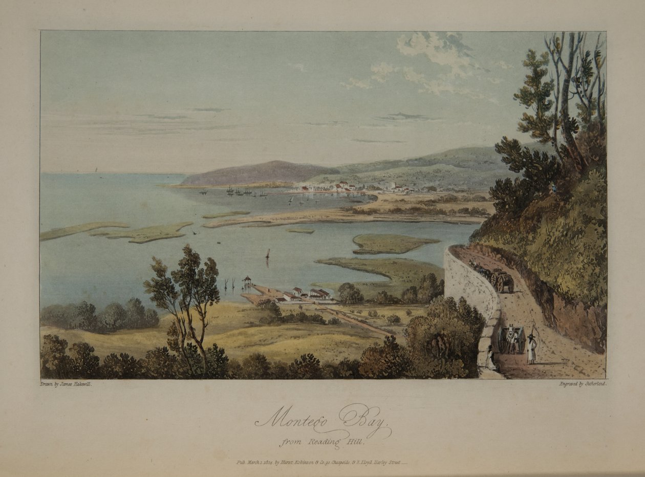 Montego Bay a partir de Reading Hill de James Hakewill