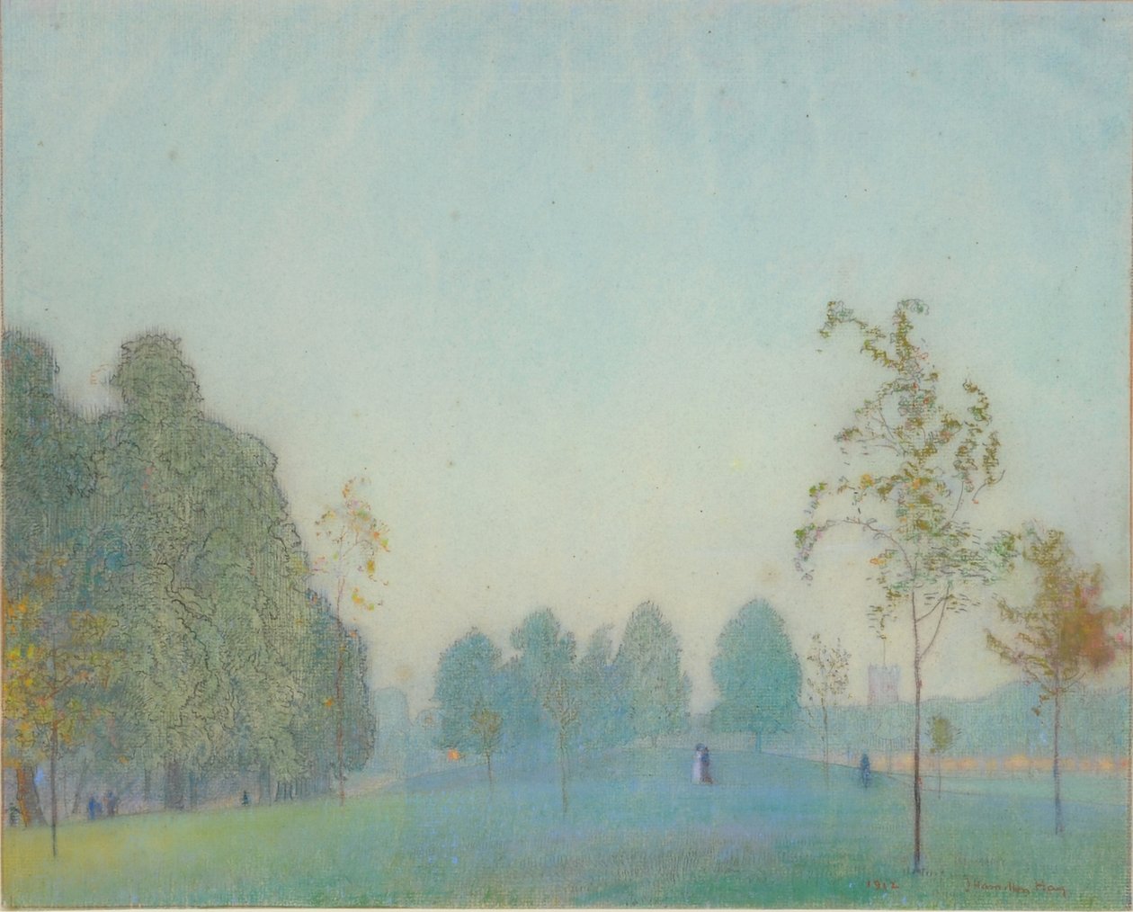 Cena do Parque e Torre, 1912 de James Hamilton Hay