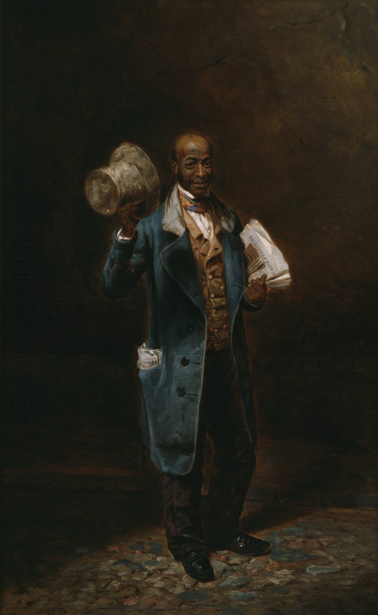 Baltimore News Vendor de James Harvey Cafferty
