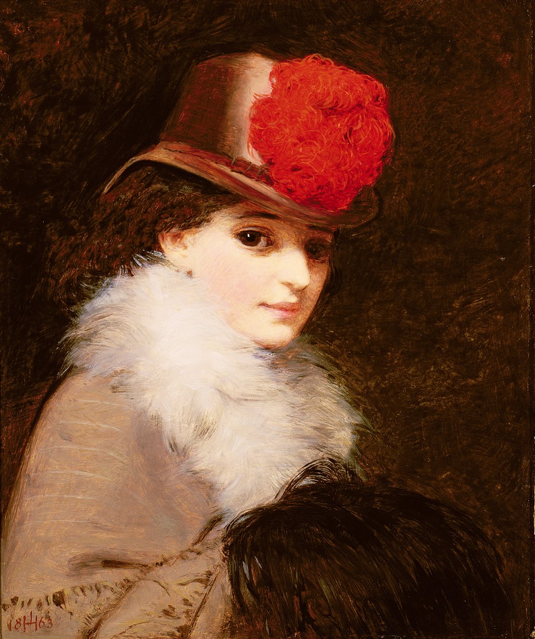 O Coquete, 1863 de James Hayllar