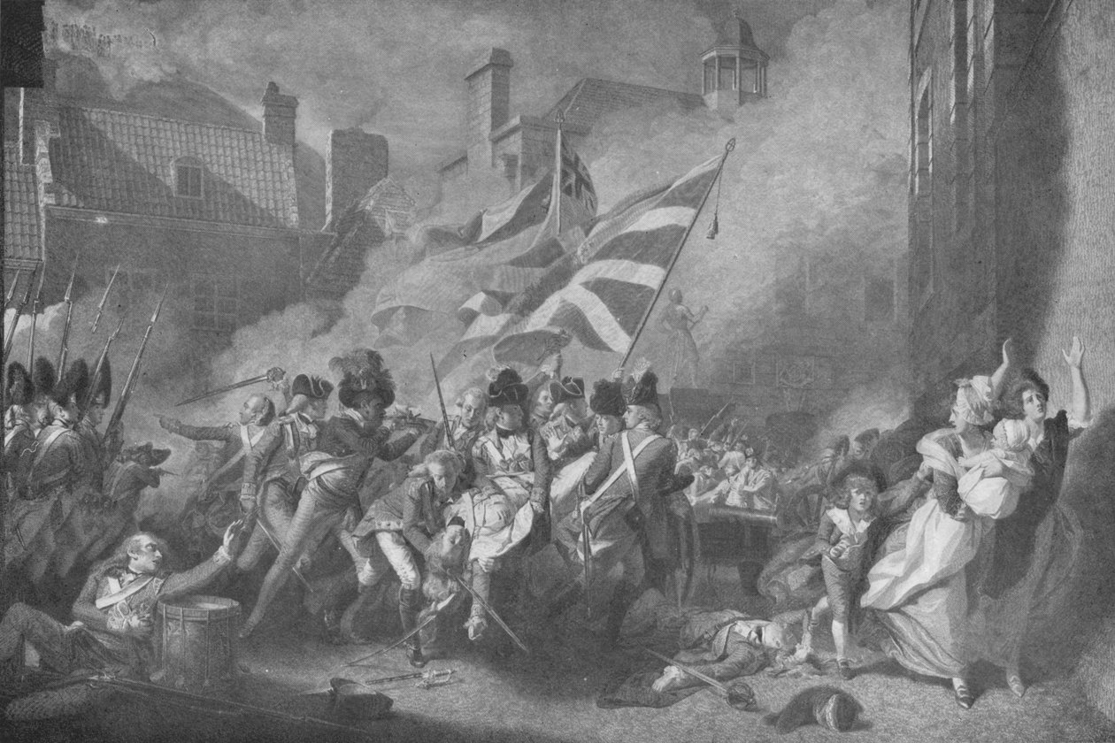 Morte do Major Pierson, 1796 1909. de James Heath