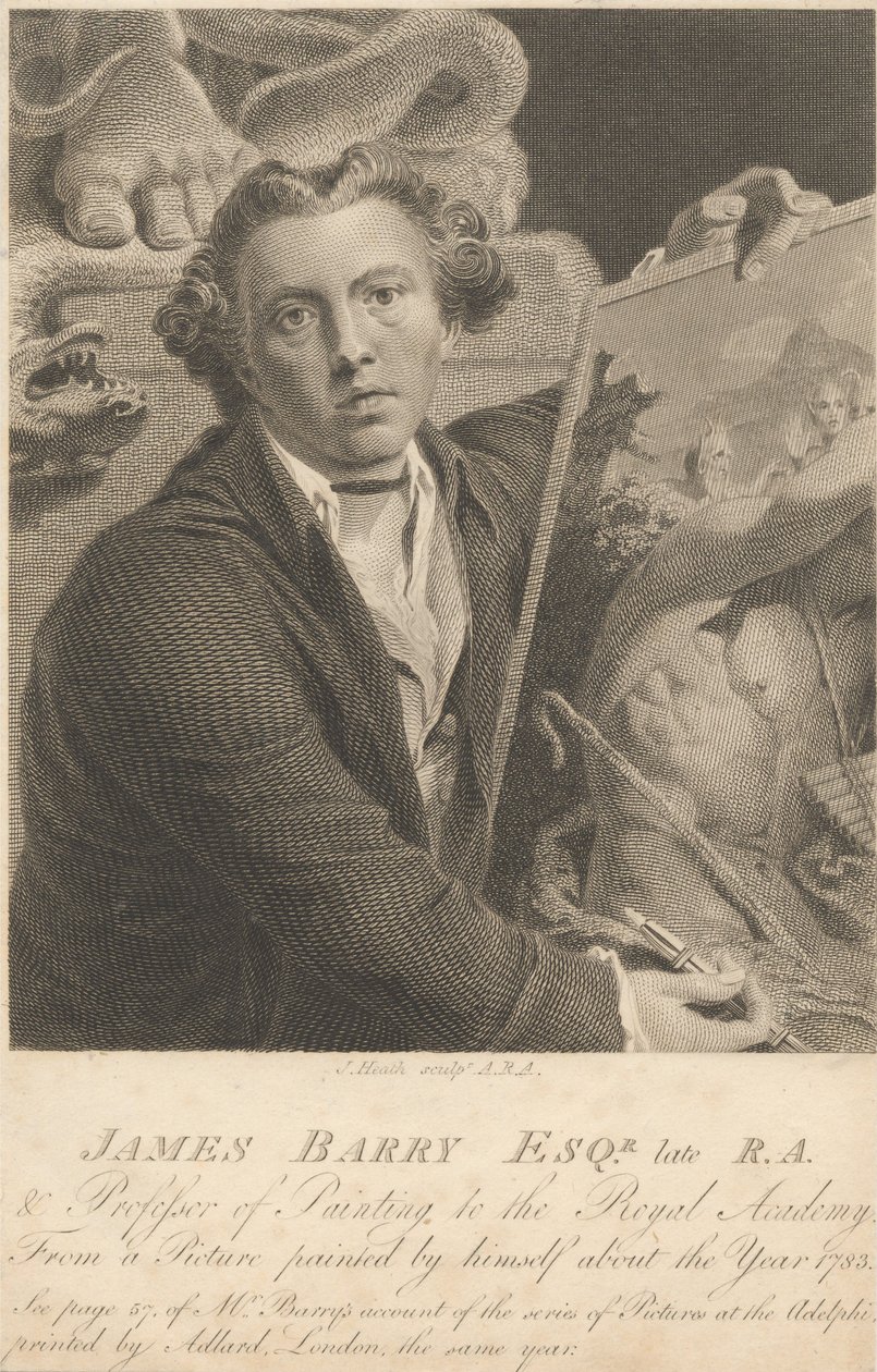 James Barry, Advogado de James Heath