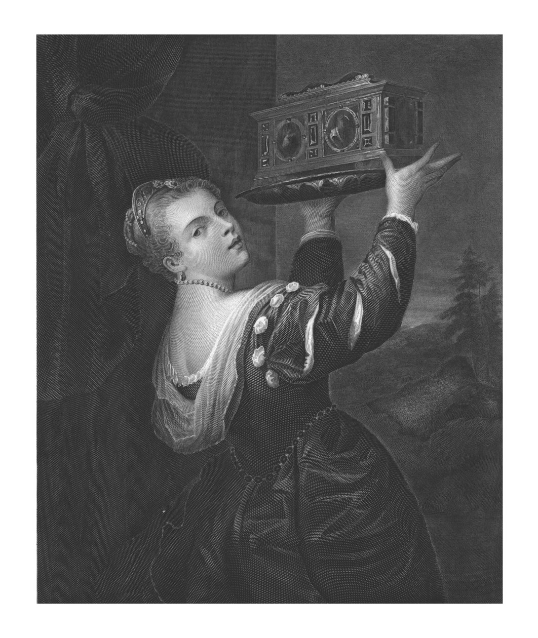 Filha de Ticiano, 1795. de James Heath