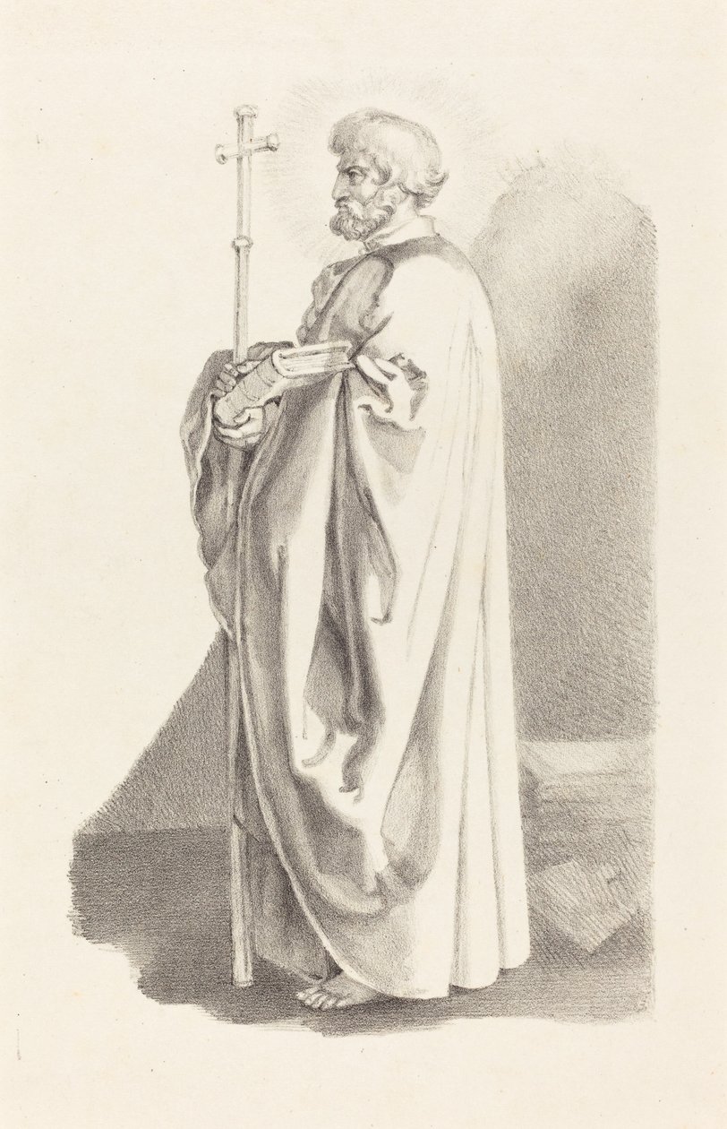 Um Apóstolo, de Albert [sic] Durer de James Henry Lynch after John Flaxman