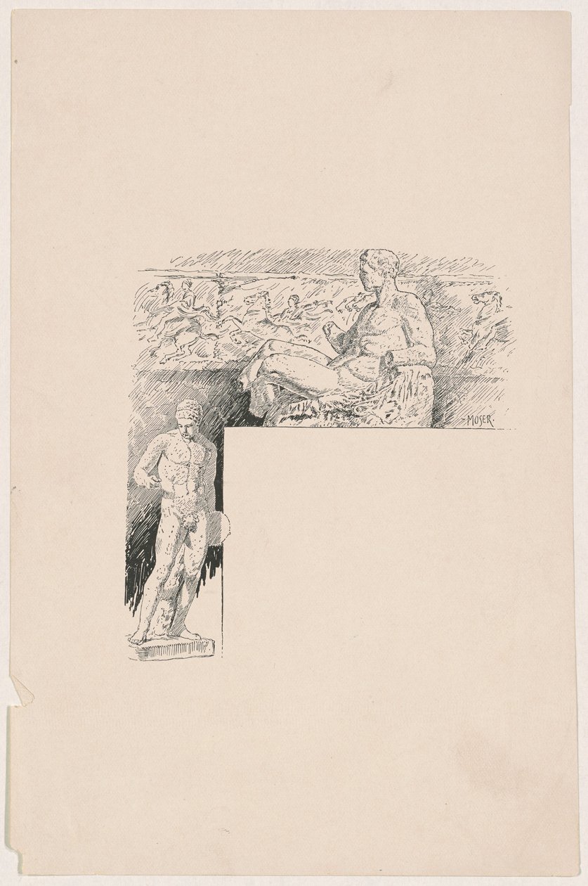 Moldes de Escultura Antiga: O Parthenon de James Henry Moser