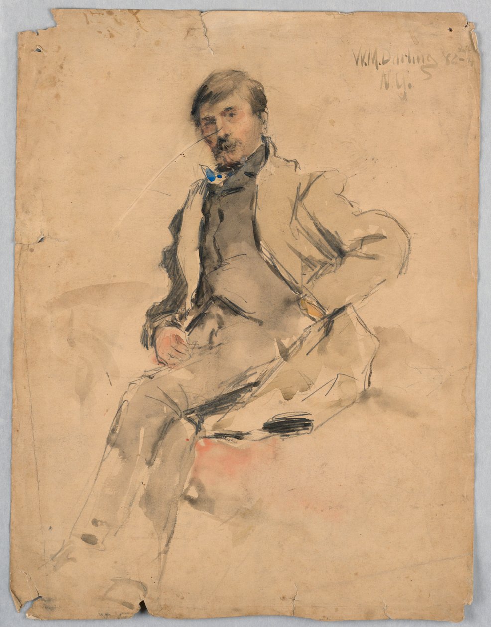 Retrato de W. M. Darling, Nova York de James Henry Moser