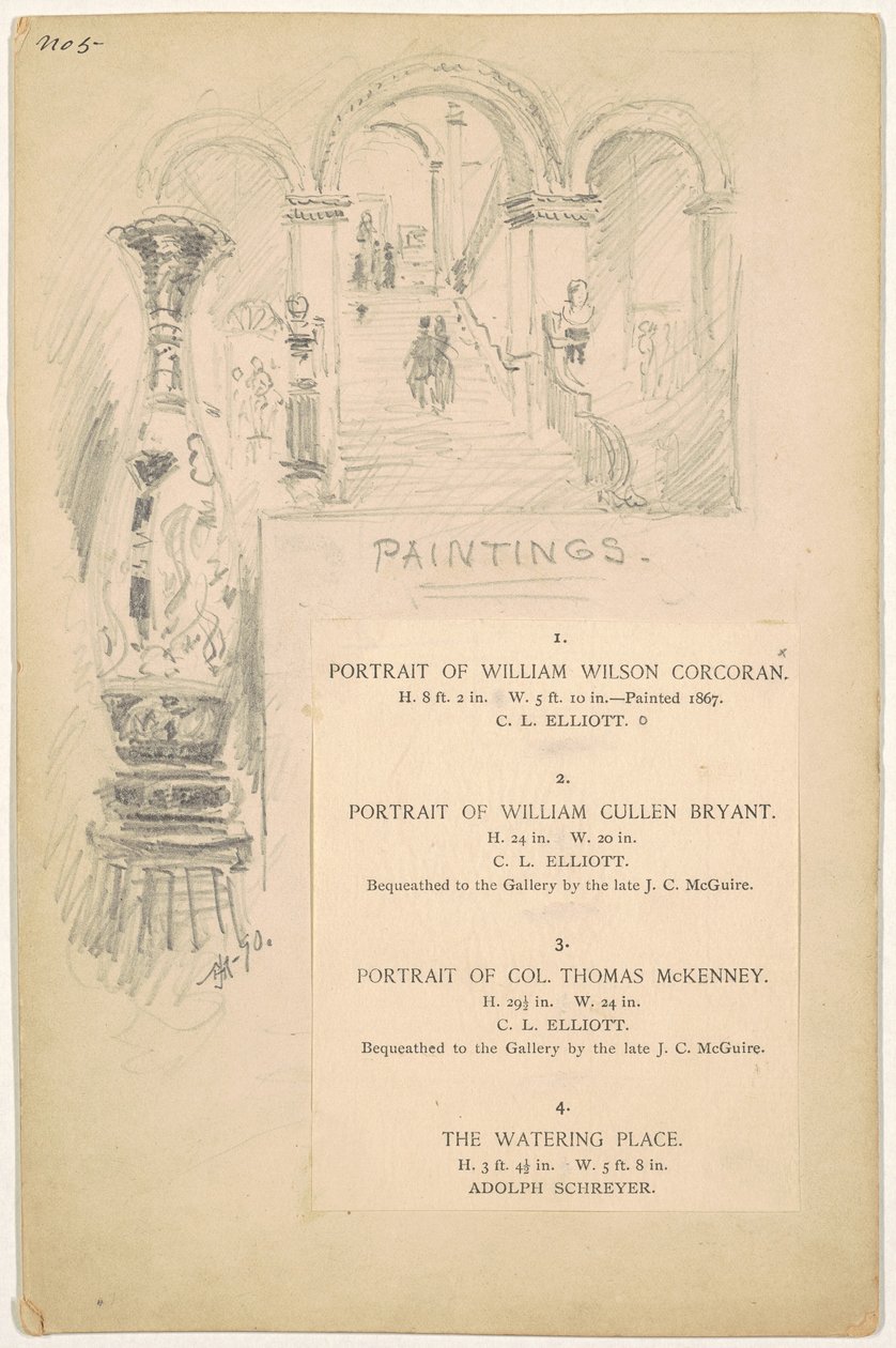 Estudo para "Pinturas" de James Henry Moser