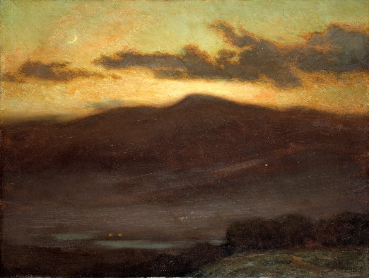 Pôr do sol, Monte McIntyre de James Henry Moser
