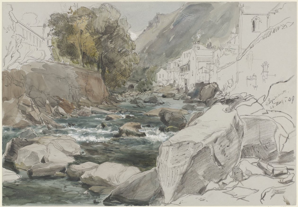 Rosto em Lynmouth, Devon de James Holland