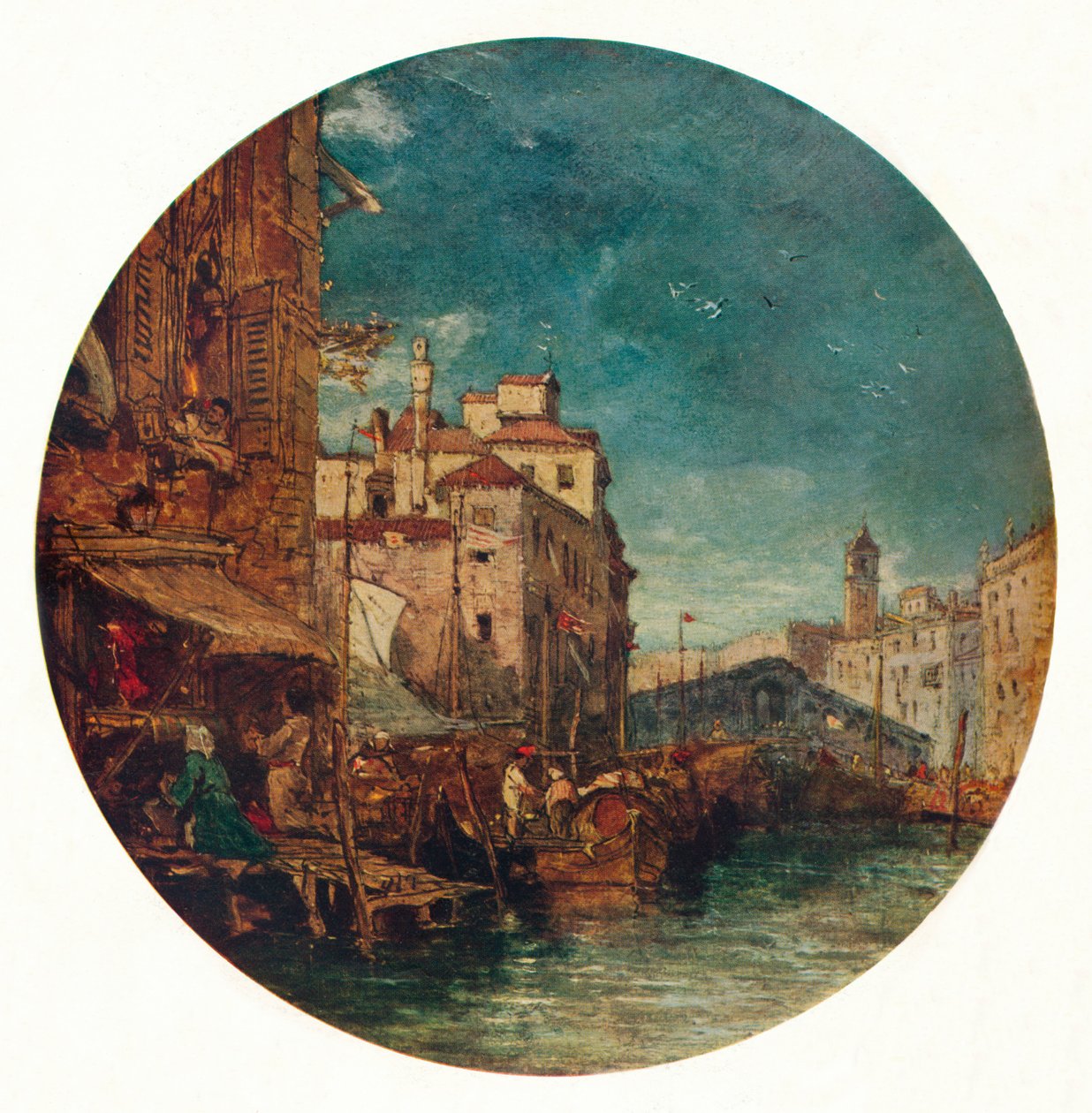 Grande Canal, Veneza, c1850 de James Holland
