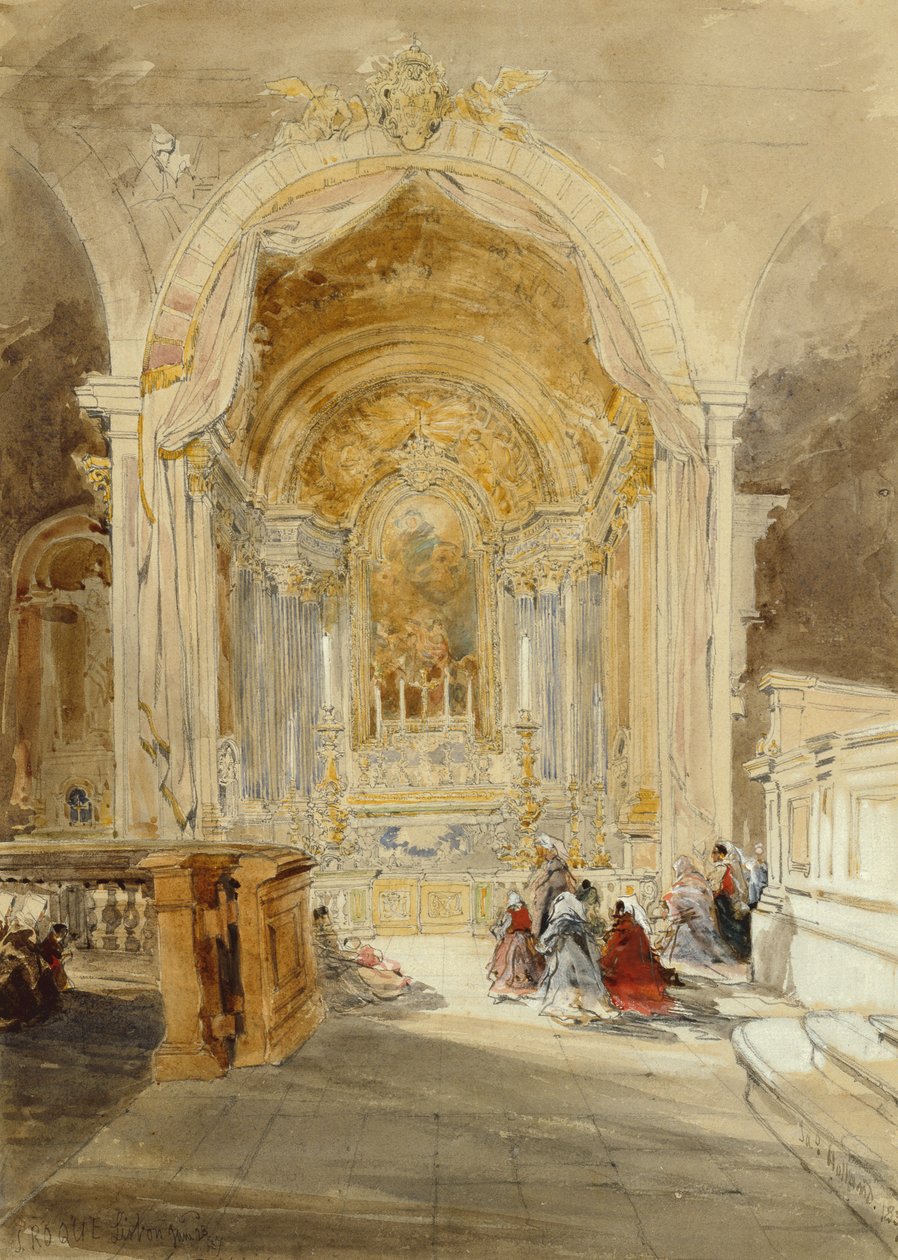 A Capela de São João Baptista, São Roque, Lisboa de James Holland