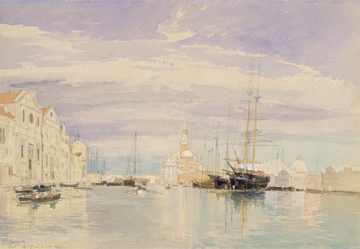 A Giudecca com S. Giorgio Maggiore, Veneza de James Holland