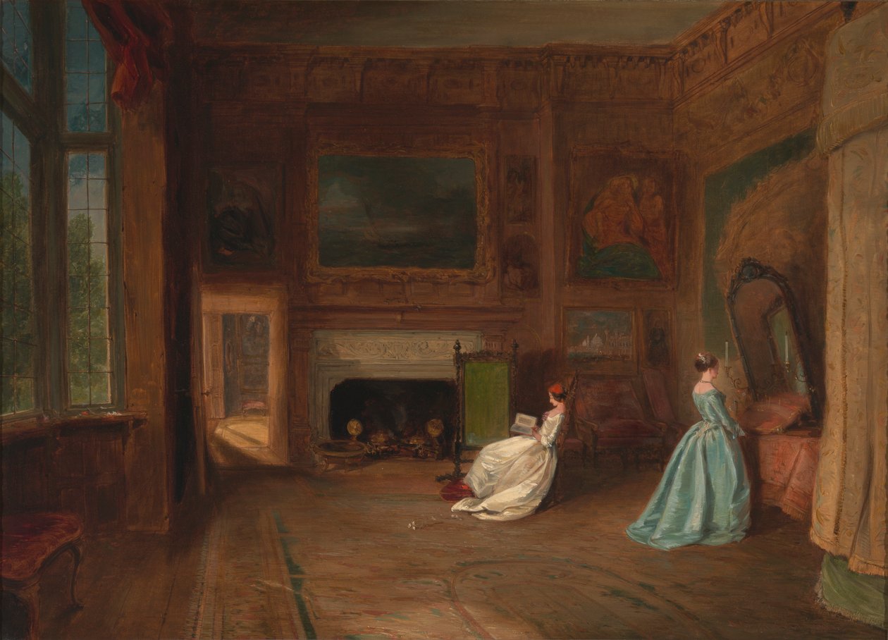 O Quarto da Lady Betty Germain em Knole, Kent de James Holland