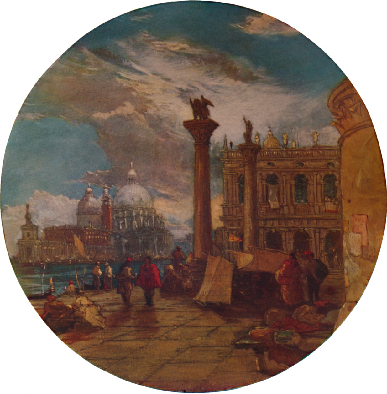 A Praça de São Marcos Veneza, 1853, 1935 de James Holland