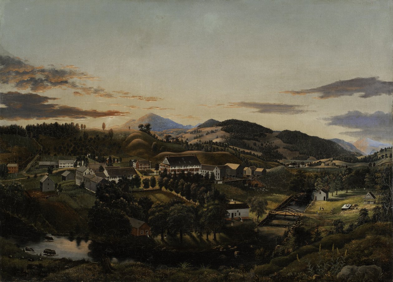 Clarendon Springs, Vermont, 1853 de James Hope