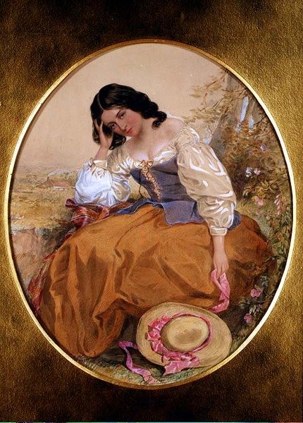 Figura Feminina - Meditação de James II Fisher