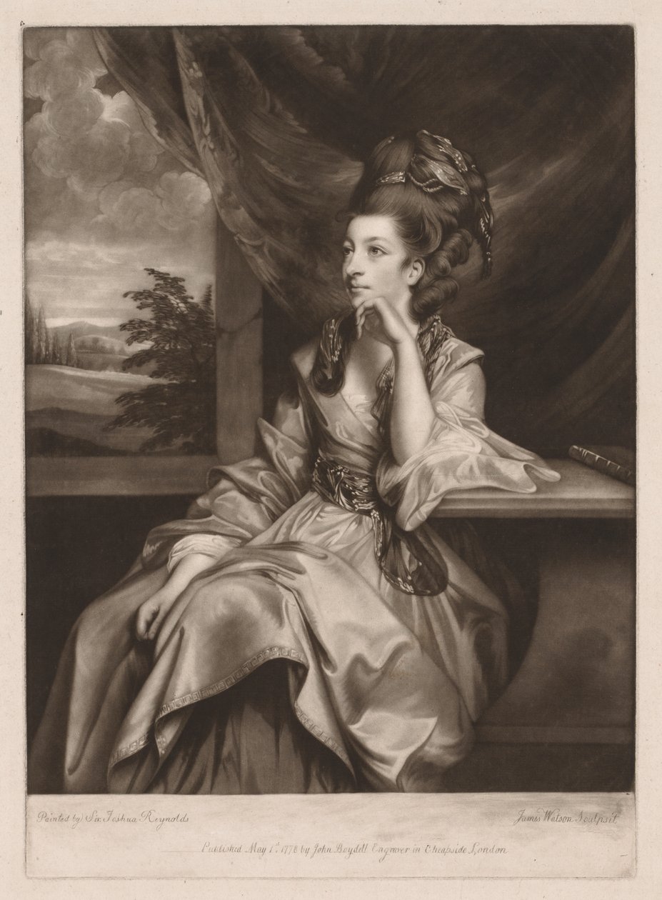 Catherine Bunbury, 1778. de James I. Watson