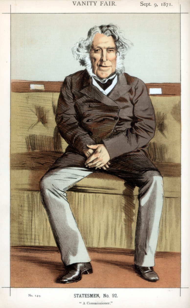 Um Comissário, 1871 de James Jacques Joseph Tissot