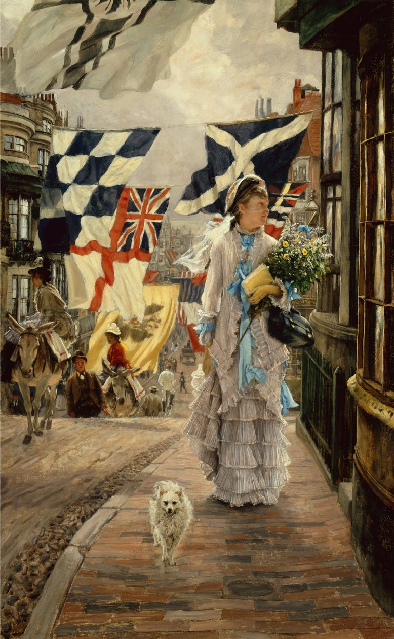Um dia de festa em Brighton de James Jacques Joseph Tissot