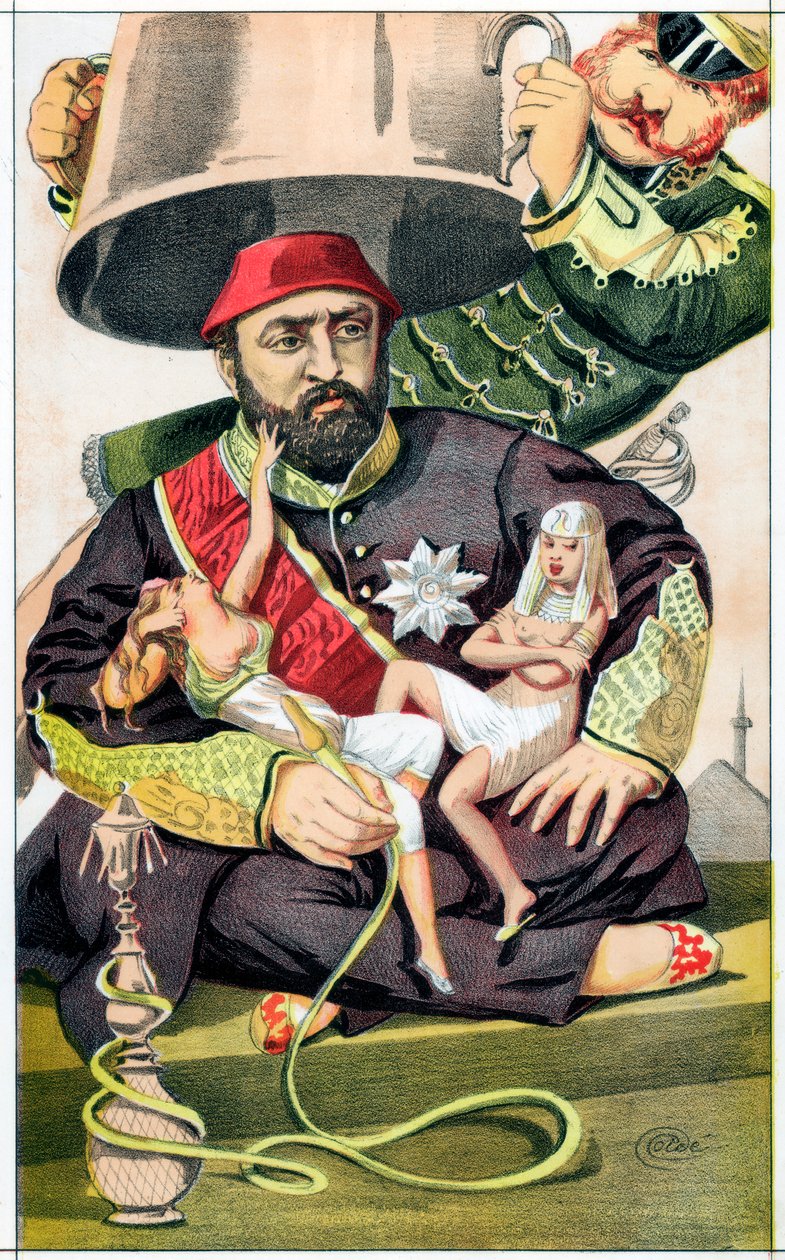 Abd-ul-Aziz, sultão da Turquia de 1861, 1869 de James Jacques Joseph Tissot