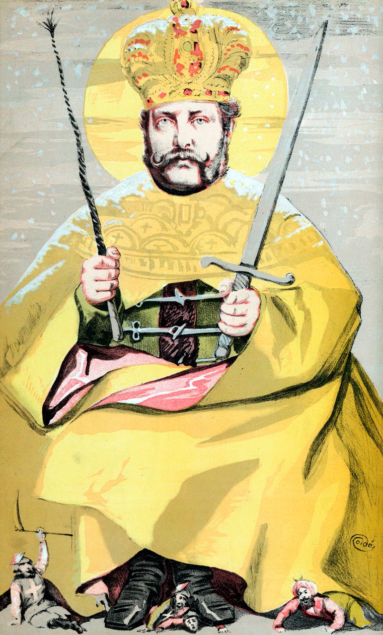 Alexandre II 1818-1881, czar da Rússia de 1855, 1869 de James Jacques Joseph Tissot