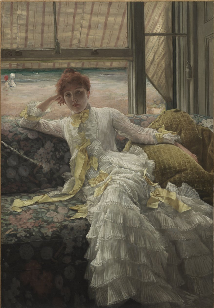Embarque no mar Seaside, 1878 de James Jacques Joseph Tissot