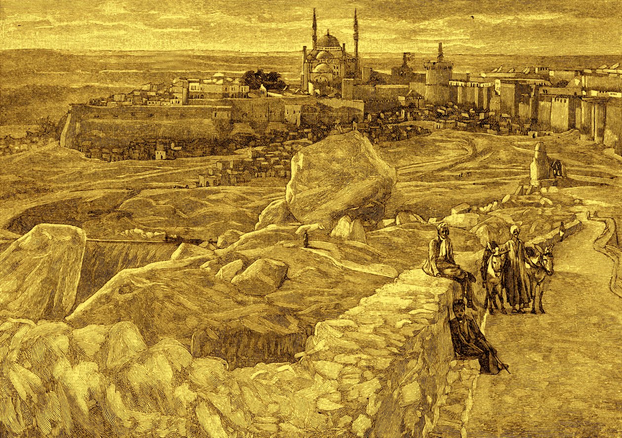 Cidadela do Cairo. - Bíblia de James Jacques Joseph Tissot