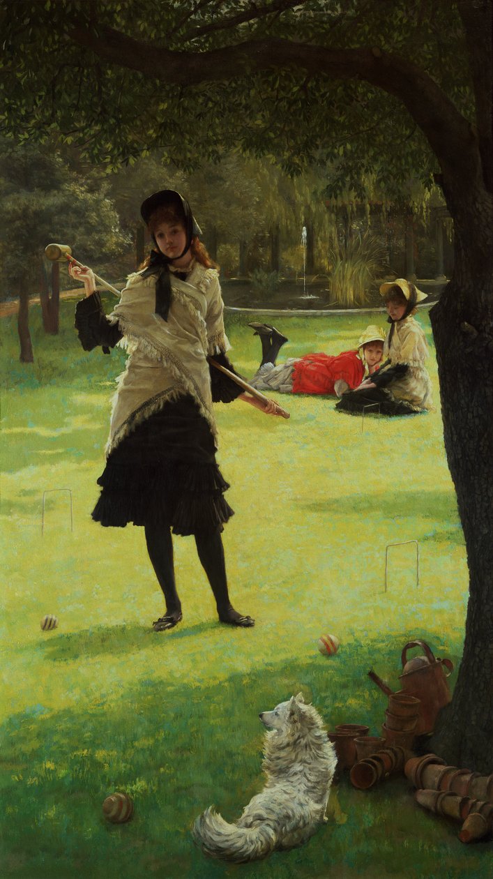 Croquet, c.1878 de James Jacques Joseph Tissot