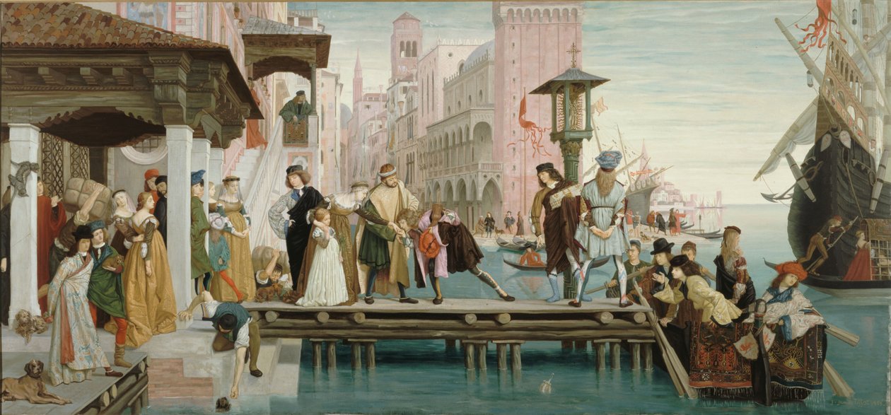 Partida do Filho Pródigo de James Jacques Joseph Tissot