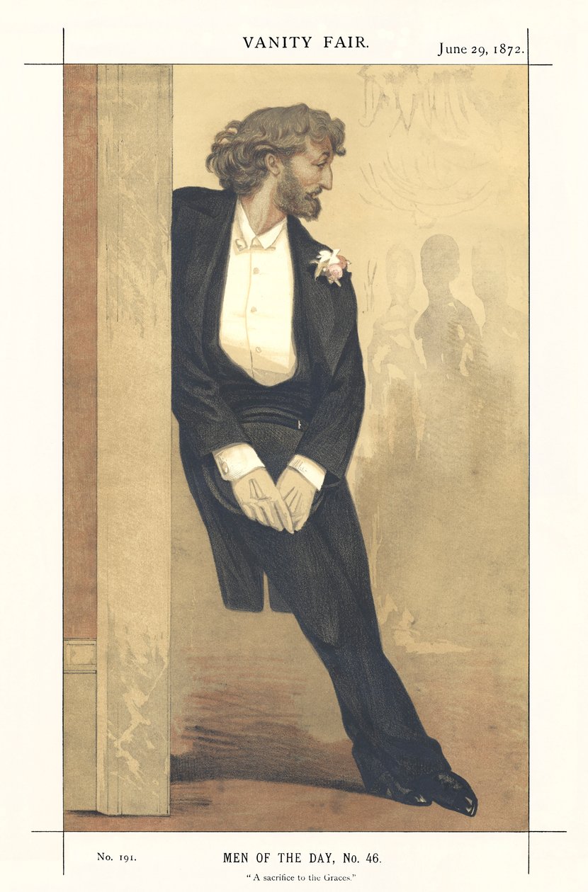 Frederick Leighton, da &39;Vanity Fair&39; de James Jacques Joseph Tissot